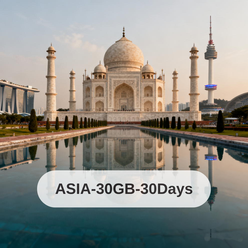 Asia-30GB-30 days